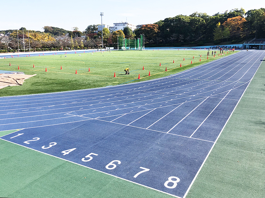 松戸市運動公園陸上競技場 ３種 陸上競技場 日本体育施設株式会社