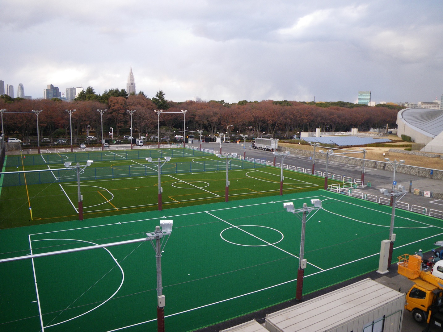 国立代々木競技場フットサルコート 球技場 日本体育施設株式会社