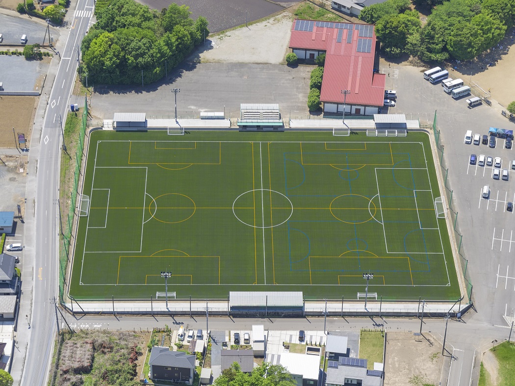 境町サッカー場 球技場 日本体育施設株式会社