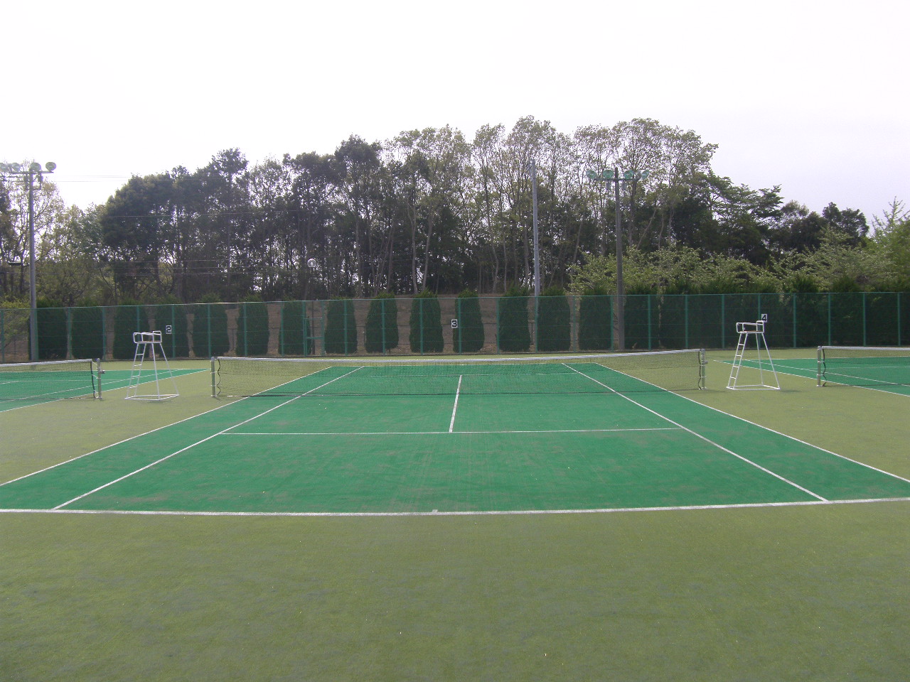 玉造b G海洋センター 玉造運動場テニスコート テニスコート 日本体育施設株式会社