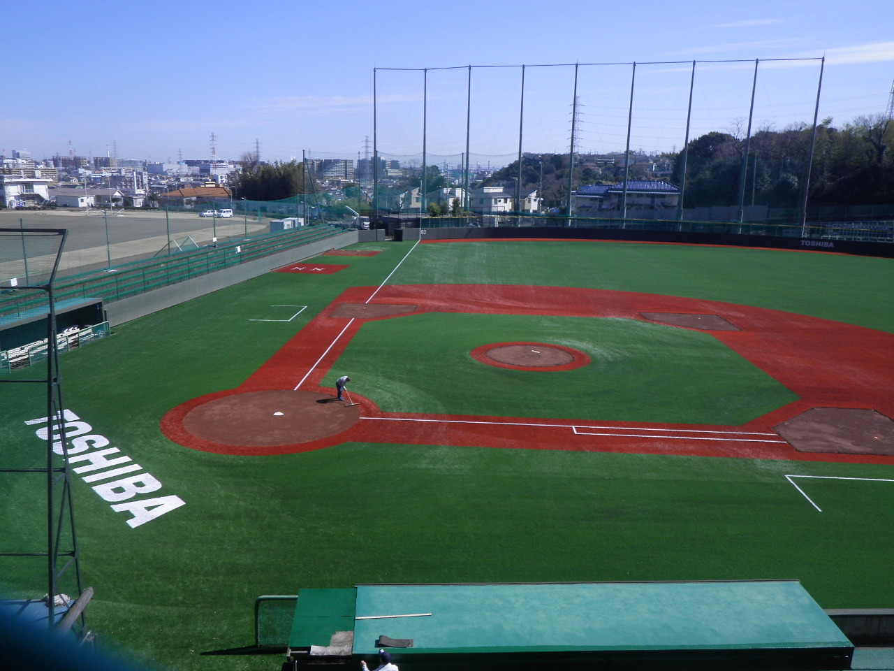 東芝総合グラウンド野球場 野球場 日本体育施設株式会社