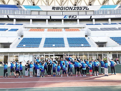 東京都町田市立野津田公園で ジュニア陸上教室 を開催しています 日本体育施設株式会社