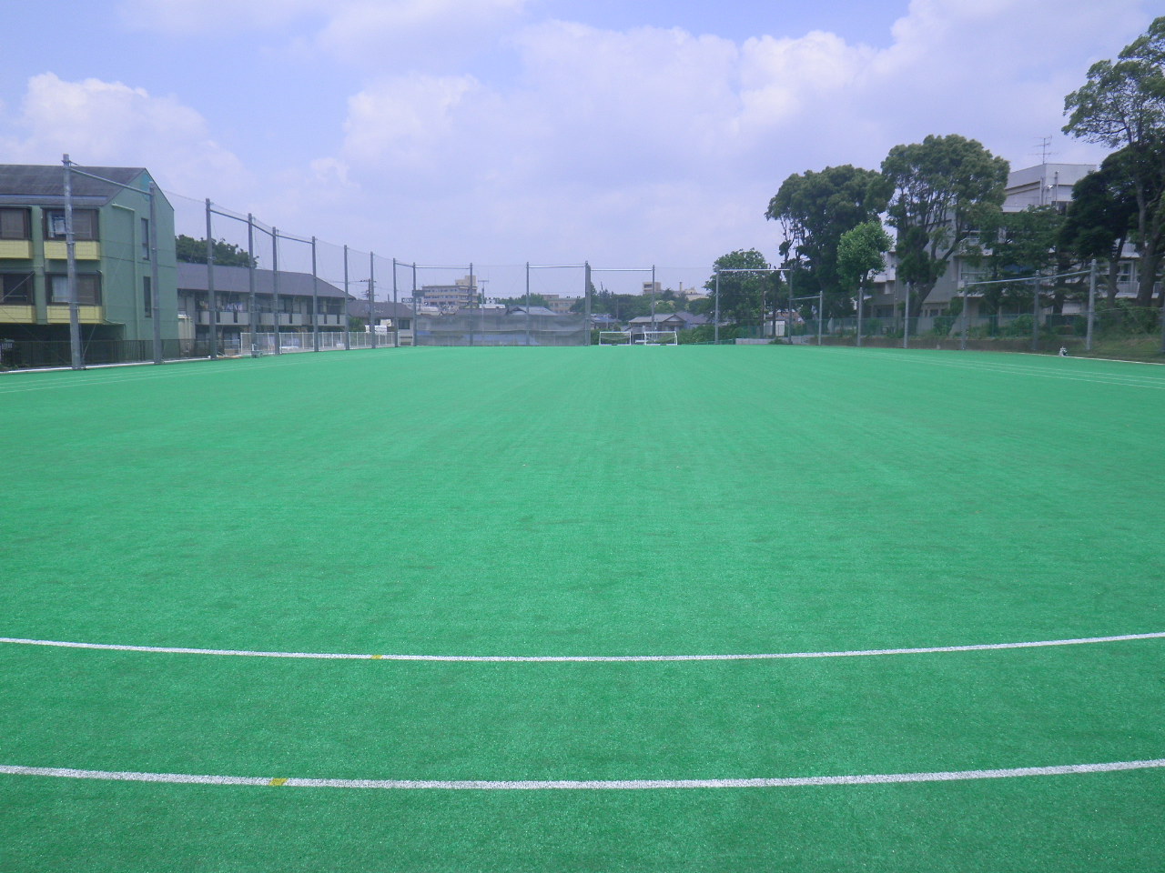 千葉県立千葉中学校 高等学校人工芝グラウンド 球技場 日本体育施設株式会社 千葉県立千葉中学校 高等学校人工芝グラウンド 球技場 日本体育施設株式会社