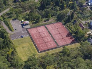 香川県総合運動公園テニス場 テニスコート 日本体育施設株式会社