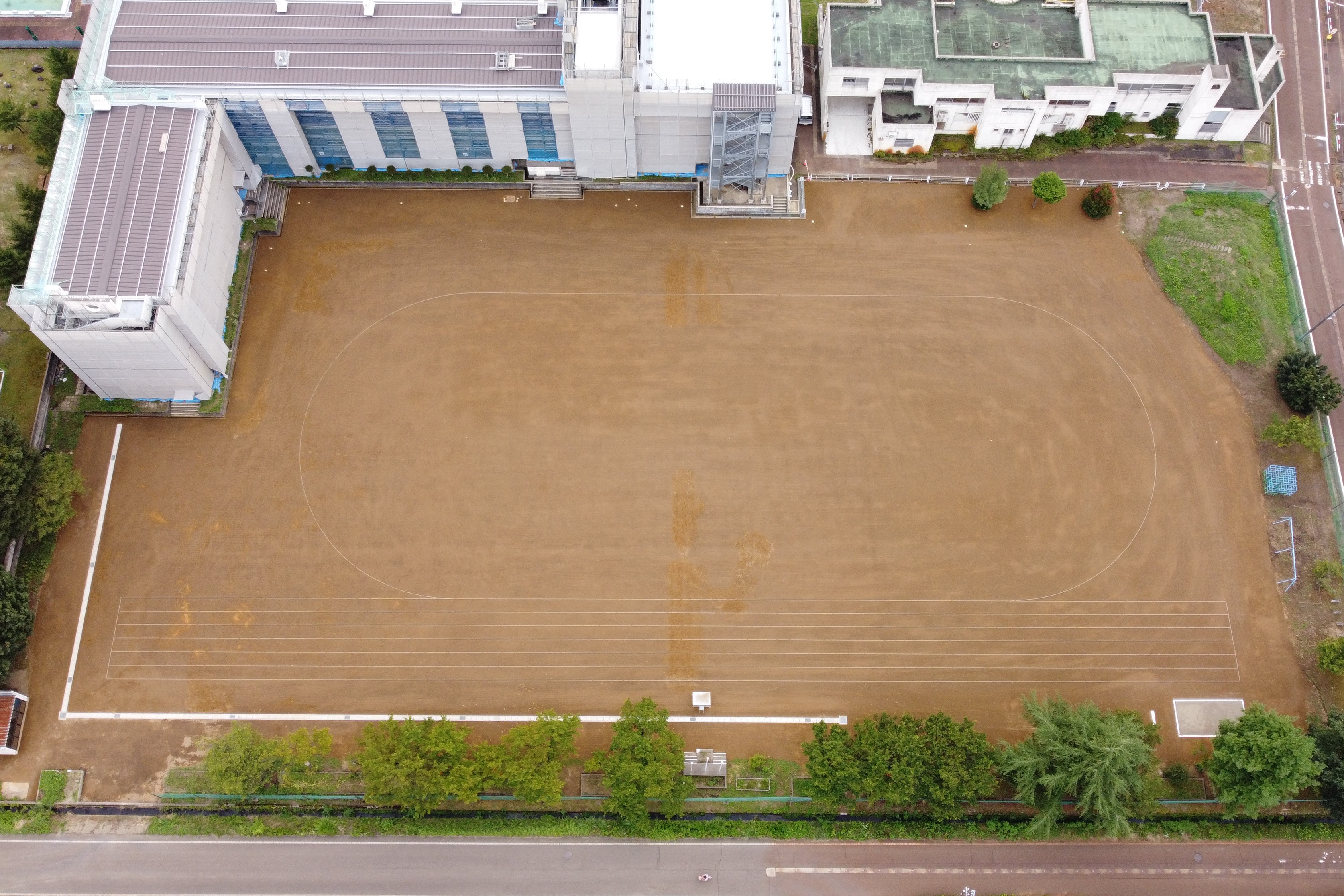 上越市立板倉小学校グラウンド 学校校庭 日本体育施設株式会社