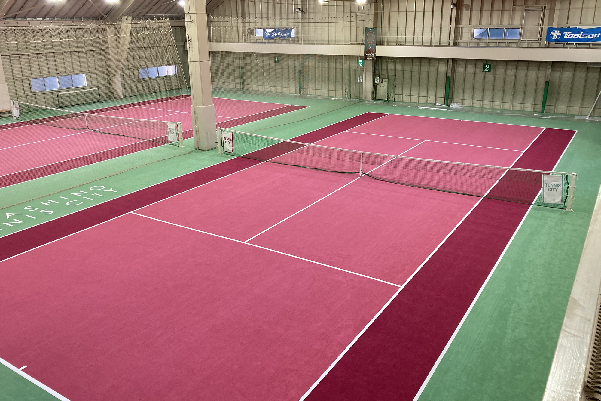 武蔵野テニスシティー | テニスコート | 日本体育施設株式会社
