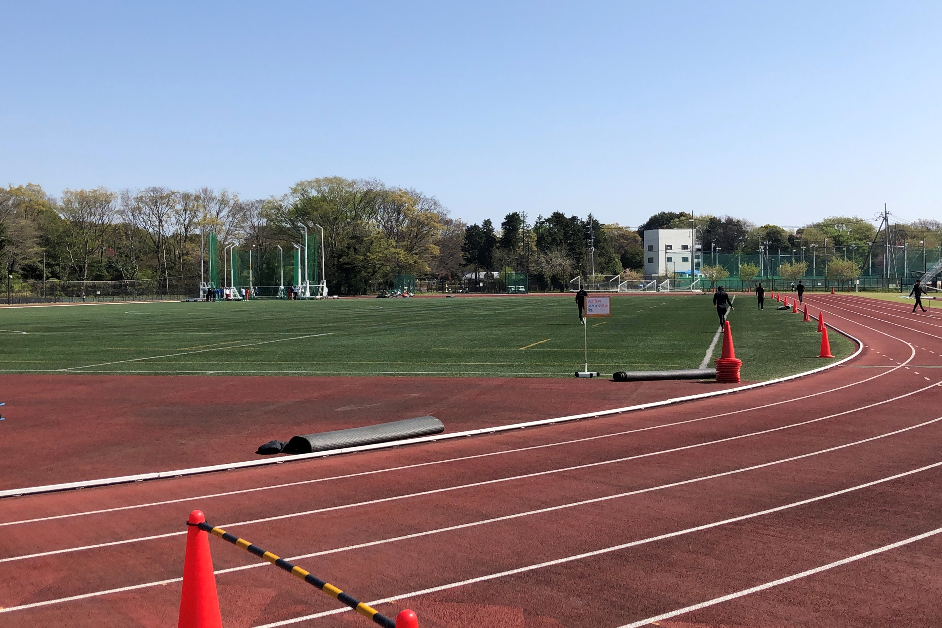 第58回四大学対校陸上競技大会の様子