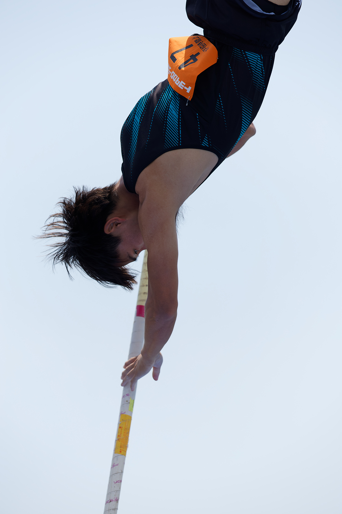日本グランプリシリーズ 2025水戸招待陸上の竹川倖生選手の様子