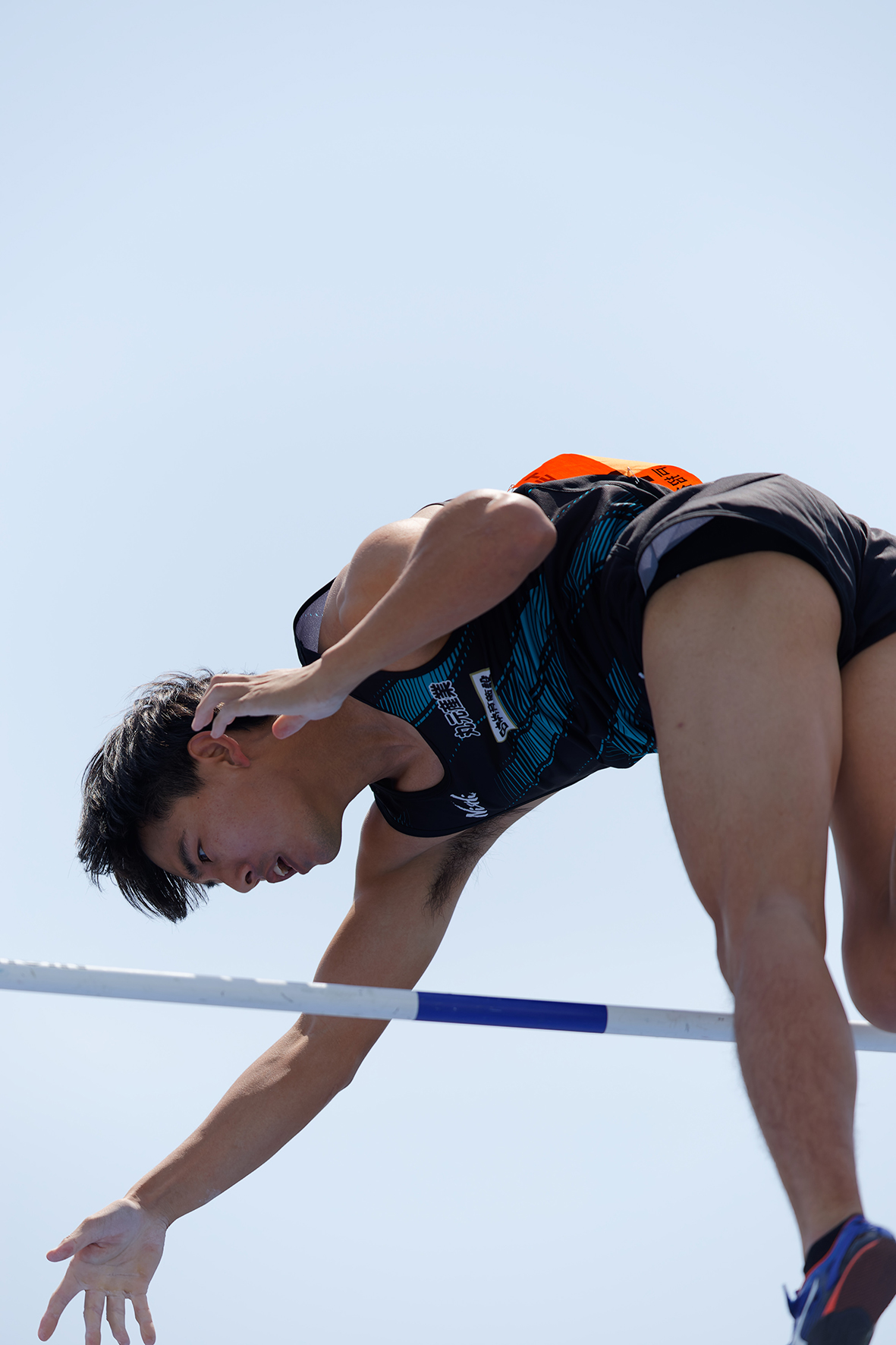 日本グランプリシリーズ 2025水戸招待陸上の竹川倖生選手の様子