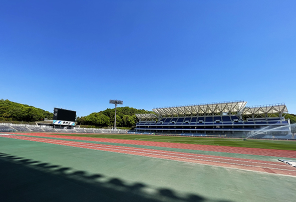 野津田公園 遠景写真