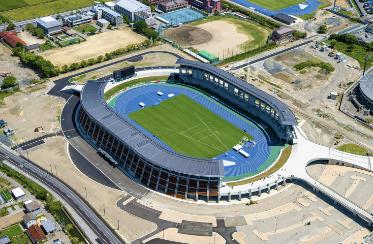 平和堂HATOスタジアムの全景