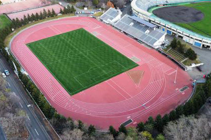 札幌市円山競技場の全景