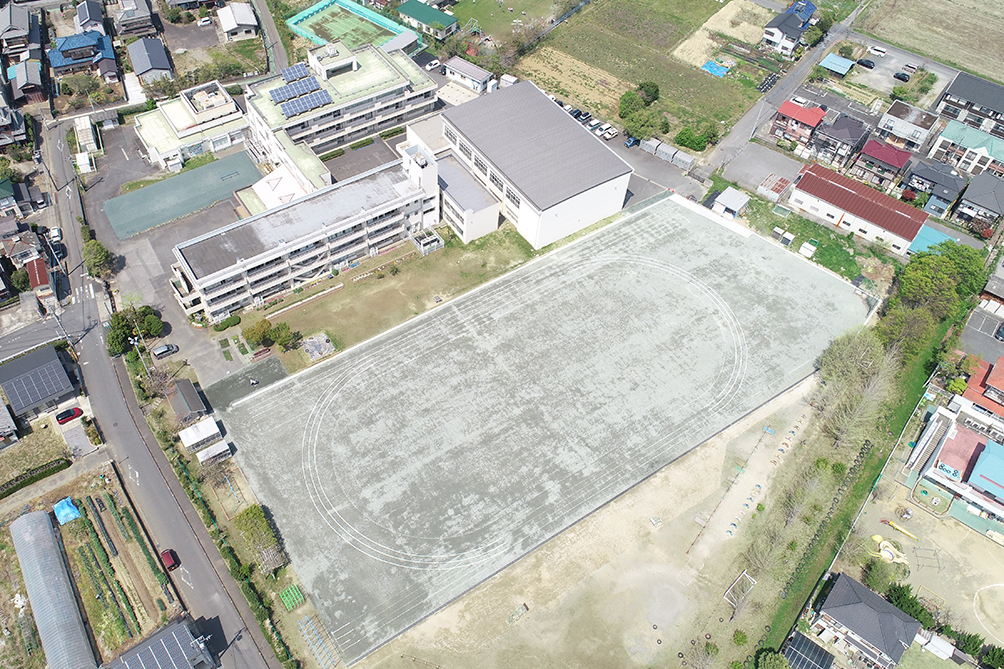 佐倉市立臼井小学校グラウンド