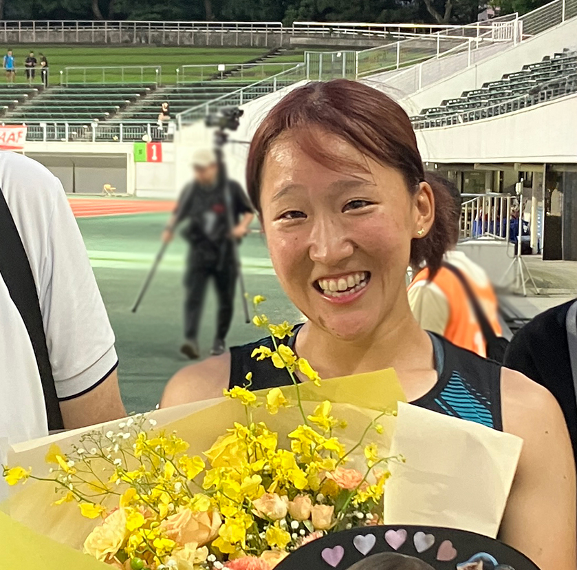 日本体育施設所属 饗庭奈々美選手