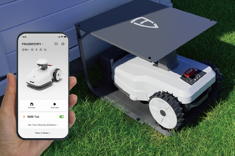 充電ステーションとアプリ連携による管理機能のイメージ
