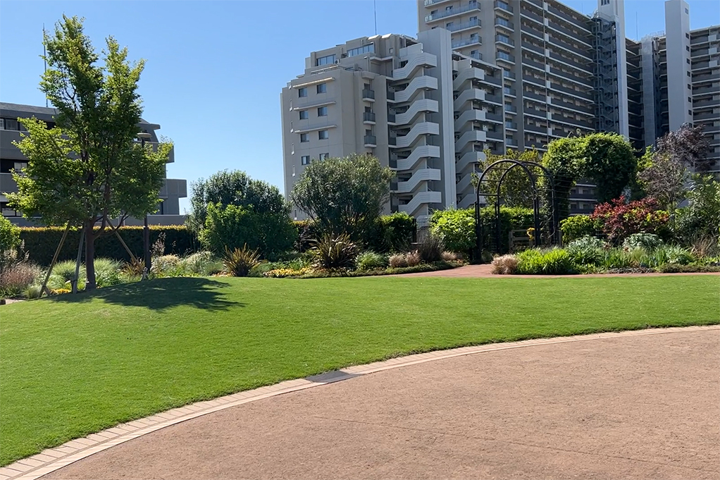 東品川海上公園（屋上庭園）の写真
