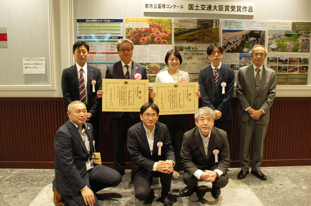品川区森澤区長と一緒に