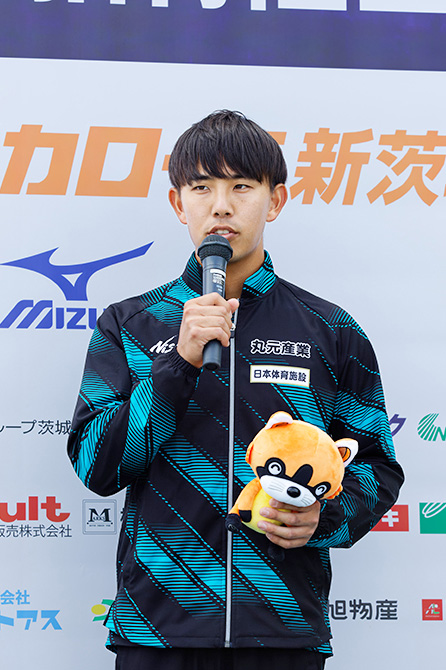 竹川倖生選手
