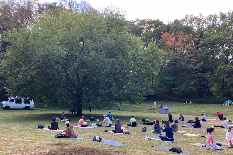 GREEN YOGA FESTAの様子②