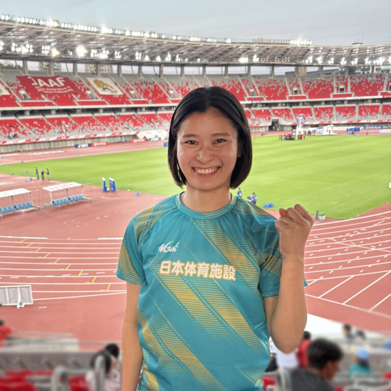 笑顔の小宮いつき選手