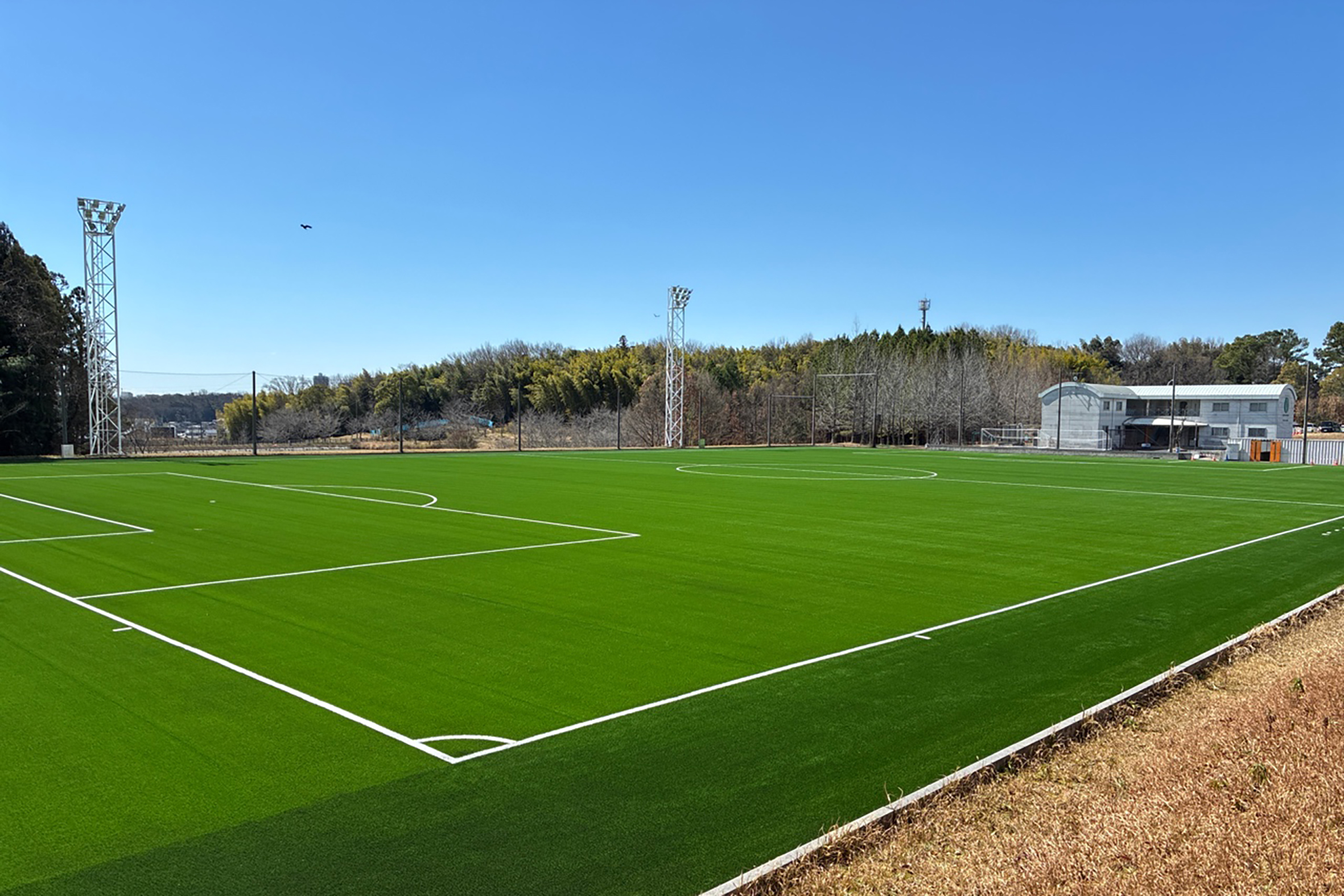 サッカー場全景
