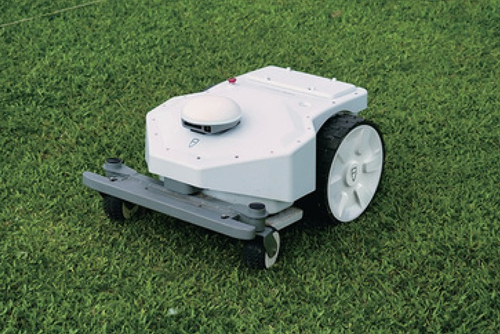 芝刈りロボット、白色