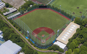 早稲田大学東伏見キャンパス安部球場 硬式野球場 を整備 日本体育施設株式会社